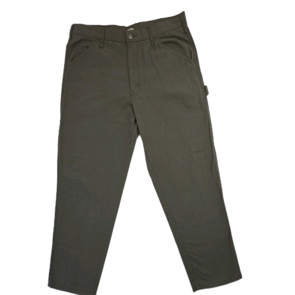 Katin Pants Mens 33 Olive Green Chino Straight Leg Casual Surf Skate